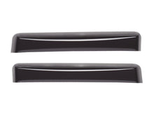 Load image into Gallery viewer, WeatherTech 12+ BMW 3-Series Rear Side Window Deflectors - Dark Smoke