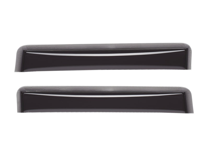 WeatherTech 2015+ Volkswagen Golf/GTI Rear Side Window Deflectors - Dark Smoke WeatherTech