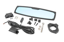 Load image into Gallery viewer, UTV Aluminum Rear View Mirror | Dome Light| 12" | 1.75-2" Mount Rough Country
