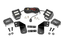 Load image into Gallery viewer, LED Light | RR Cage Mount | 2" Black Flood Pair | Polaris Ranger 1000/Ranger XP 900/1000 Rough Country