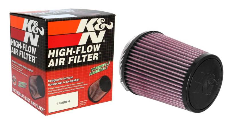 K&N Universal Air Filter 4in Flange / 5-3/8in Base / 4-1/2in Top / 6in Height K&N Engineering