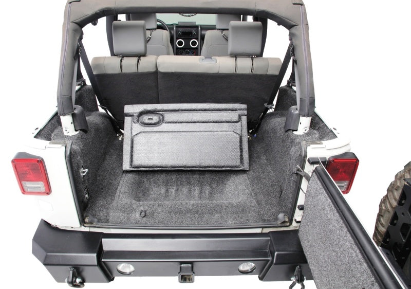 BedRug 07-10 Jeep JK 2Dr Rear 5pc Cargo Kit (Incl Tailgate & Tub Liner) BedRug