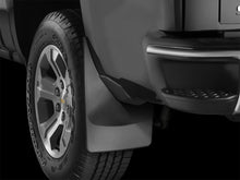 Load image into Gallery viewer, WeatherTech 19+ Dodge Ram w/ Factory Flares Front No Drill Mudflaps - Black WeatherTech