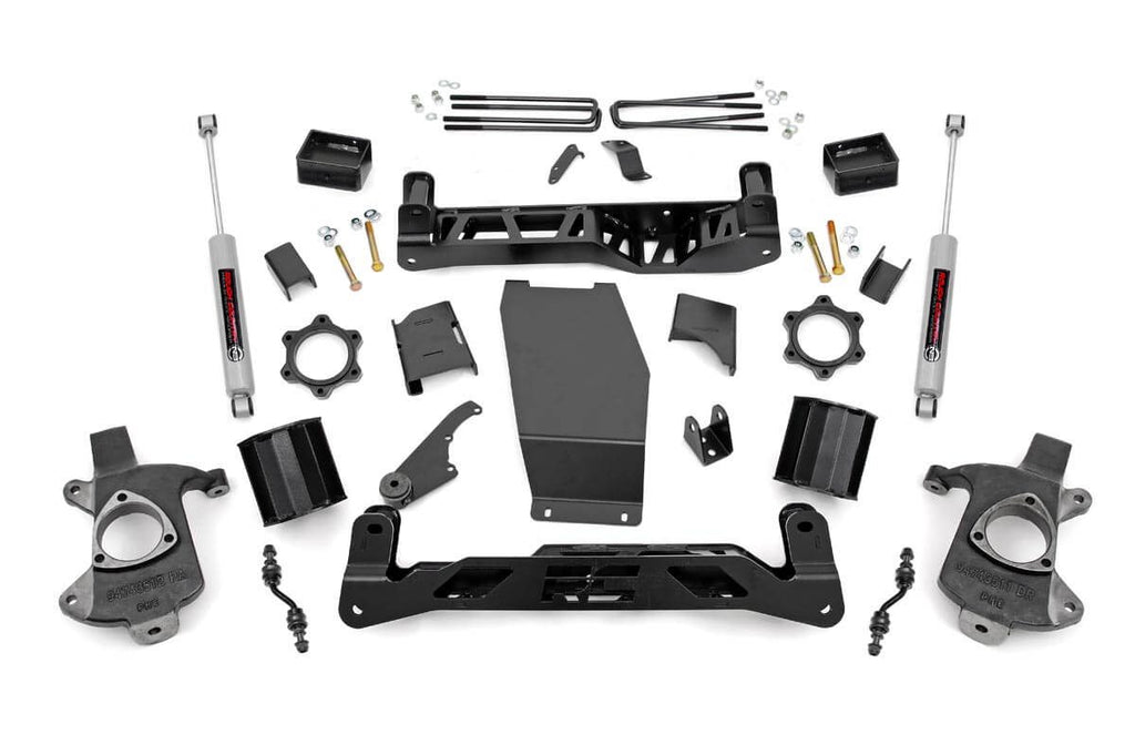 5 Inch Lift Kit | Alum/Stamp Steel | V2 | Chevy/GMC 1500 (14-18) Rough Country