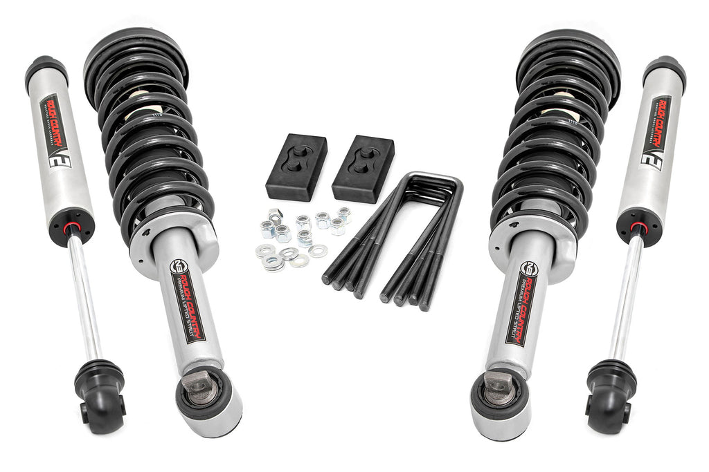 2 Inch Lift Kit | N3 Struts/V2 | Ford F-150 4WD (2021-2023) Rough Country