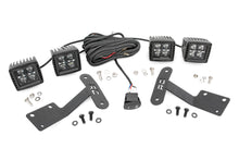 Load image into Gallery viewer, LED Light Kit | Ditch Mount | Dual 2" Black Pairs | Amber DRL | Toyota Tundra (14-21) Rough Country