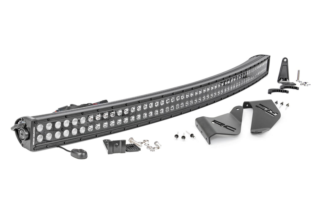 LED Light | Rear Mount | 50" Black Pair | Polaris Ranger 1000/Ranger XP 900/1000 Rough Country