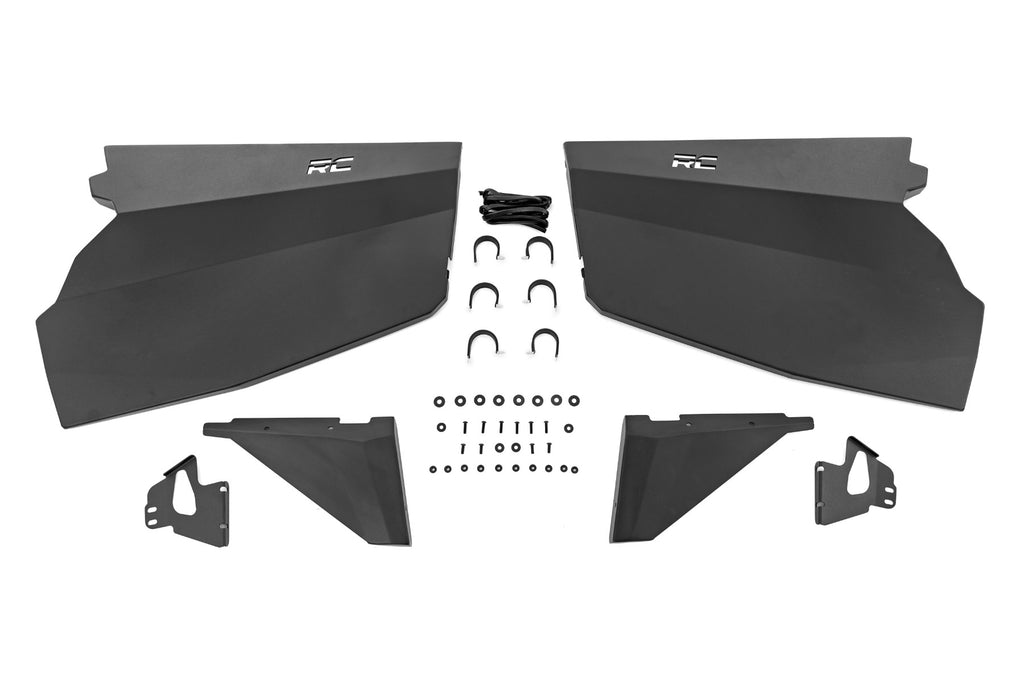 Aluminum Lower Half Doors | Front | Polaris RZR XP 4 1000 Rough Country