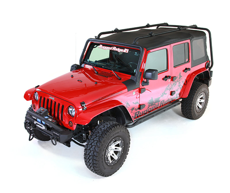 Rugged Ridge Roof Rack 07-18 Jeep 4-Door Jeep Wrangler Rugged Ridge