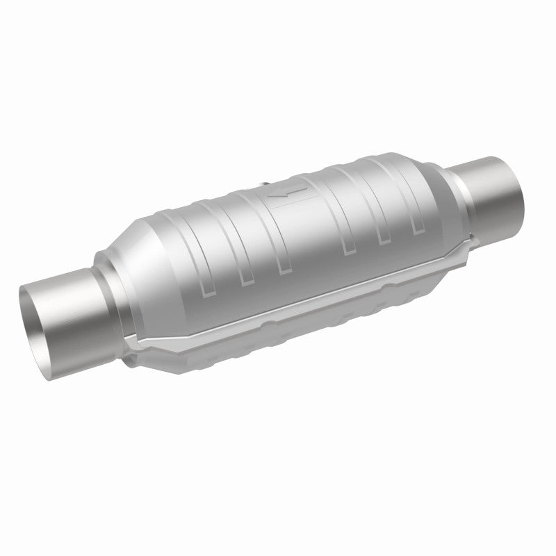 MagnaFlow Conv Univ 2.5in Inlet/Outlet Center/Center Round 11in Body L x 5.125in W x 15in Overall L Magnaflow