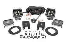 Load image into Gallery viewer, LED Light Kit | Fog Mount | 2" Black Pair | Amber DRL | Subaru Outback (15-19) Rough Country