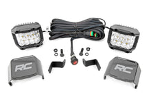Load image into Gallery viewer, LED Light | Ditch Mount | 2" Chrome Pair | Wide Angle | Ford F-150 (15-23) Rough Country