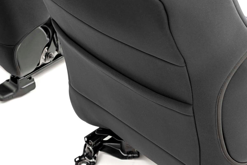 Seat Covers | FR & RR | Double Cab | Toyota Tacoma 2WD/4WD (16-23) Rough Country