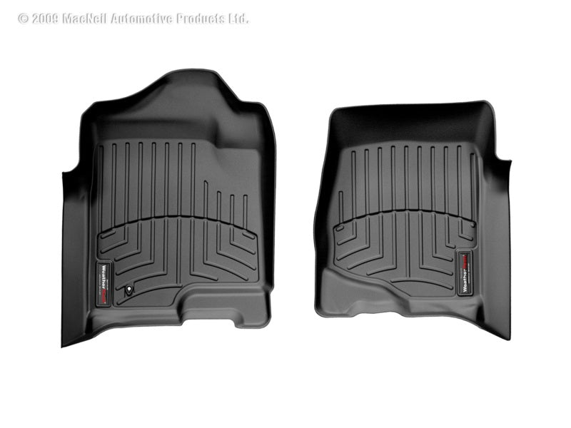 WeatherTech 07+ Chevrolet Avalanche Front FloorLiner - Black WeatherTech