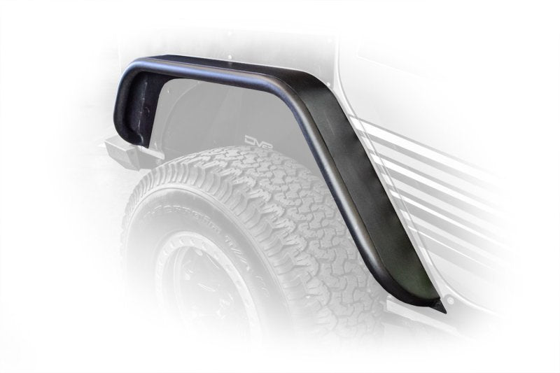 DV8 Offroad 07-18 Jeep Wrangler JK Front & Rear Flat Tube Fenders DV8 Offroad