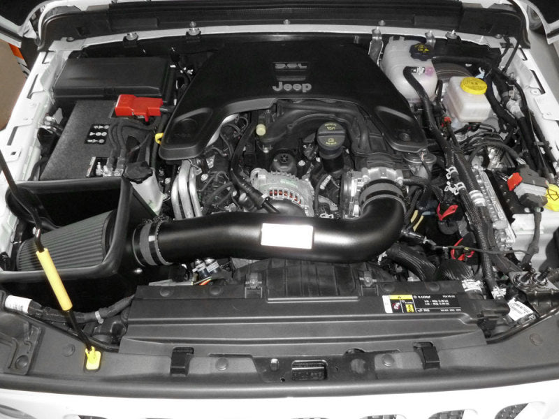 K&N 2018 Jeep Wrangler JL V6-3.6L F/I Blackhawk Performance Intake Kit (No Jeep Grand Cherokee) K&N Engineering