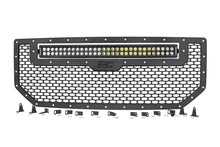 Load image into Gallery viewer, Mesh Grille | 30" Dual Row LED | Black | GMC Sierra 1500 (16-18) Rough Country