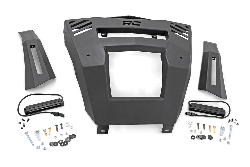 Bumper | Front | 6" Black Slimline LED Pair | Can-Am Defender HD 8/HD 9/HD 10 Rough Country