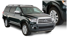 Load image into Gallery viewer, Bushwacker 08-15 Toyota Sequoia OE Style Flares 4pc Fits w/ Factory Mudflap - Black Bushwacker