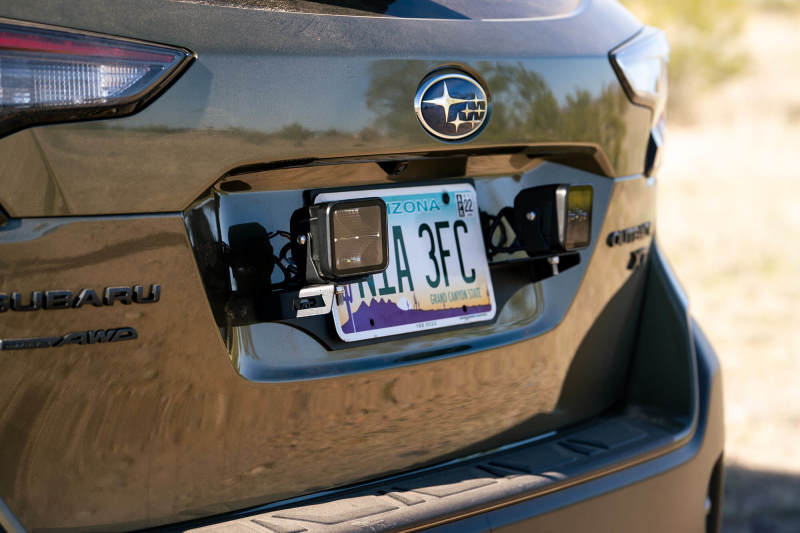 DV8 Offroad Universal License Plate Mount w/ Pod Light Mounts DV8 Offroad