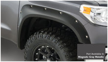 Load image into Gallery viewer, Bushwacker 16-18 Toyota Tundra Fleetside Pocket Style Flares 4pc - Magnetic Grey Bushwacker