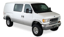 Load image into Gallery viewer, Bushwacker 92-14 Ford E-250 Super Duty Extend-A-Fender Style Flares 2pc - Black Bushwacker
