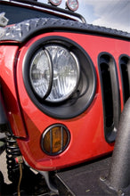 Load image into Gallery viewer, Rugged Ridge Headlight Bezels Black 07-18 Jeep Wrangler JK Rugged Ridge