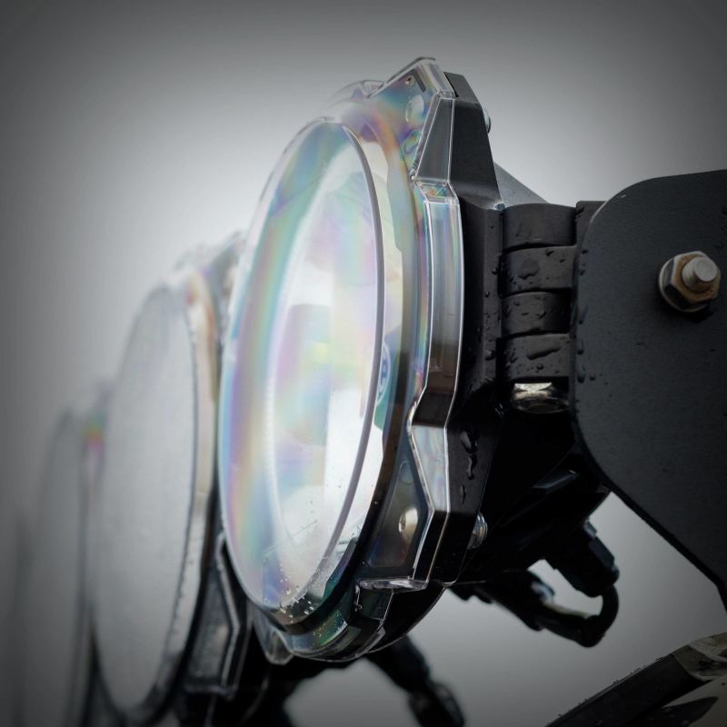 KC HiLiTES 6in. Light Shield for Gravity Pro6 LED Lights (Single) - Clear KC HiLiTES