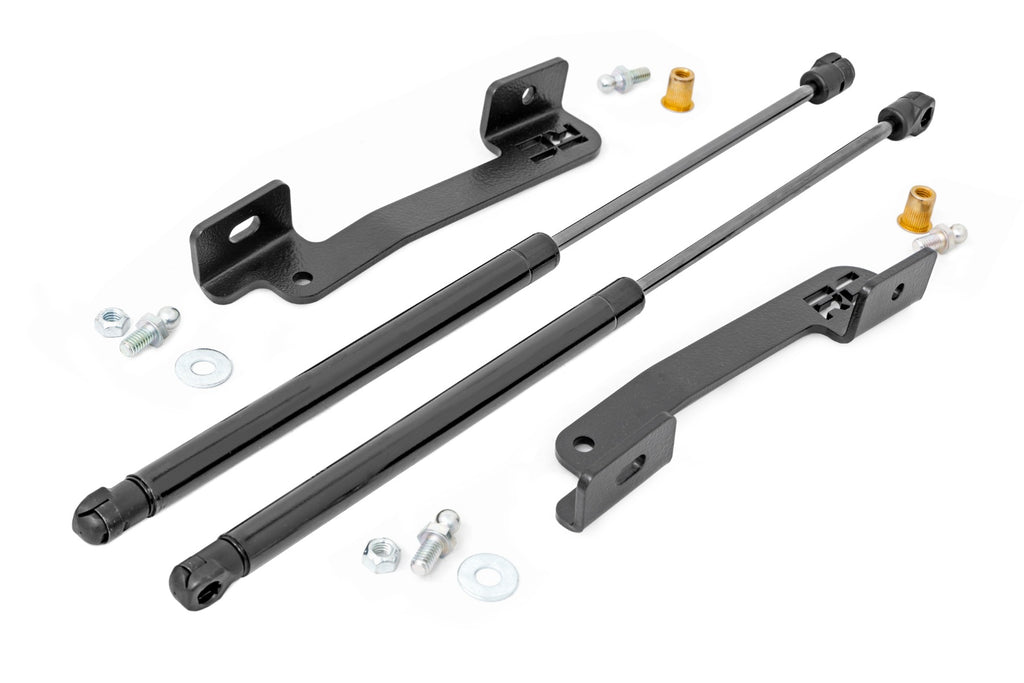 Hydraulic Hood Assist | Jeep Gladiator JT (20-23)/Wrangler JL (18-23) Rough Country