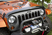 Load image into Gallery viewer, Rugged Ridge Wraparound Bug Deflector Smoke 07-18 Jeep Wrangler Rugged Ridge