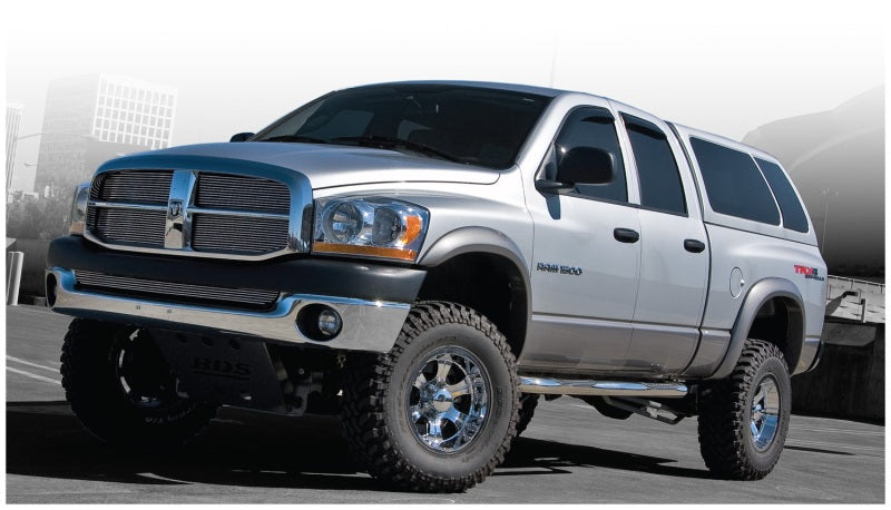 Bushwacker 06-08 Dodge Ram 1500 Fleetside Extend-A-Fender Style Flares 4pc 97.9/98.3in Bed - Black Bushwacker