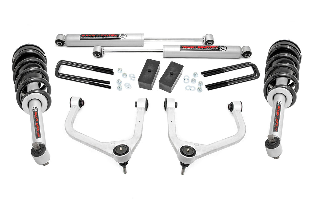 3.5 Inch Lift Kit | N3 Struts | GMC Sierra 1500 2WD/4WD (2019-2023) Rough Country