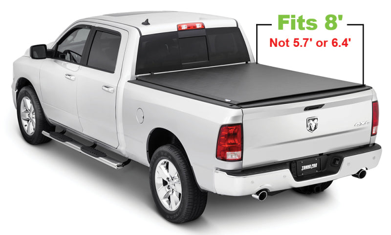 Tonno Pro 09-19 Dodge RAM 1500 8ft Fleetside Lo-Roll Tonneau Cover Tonno Pro