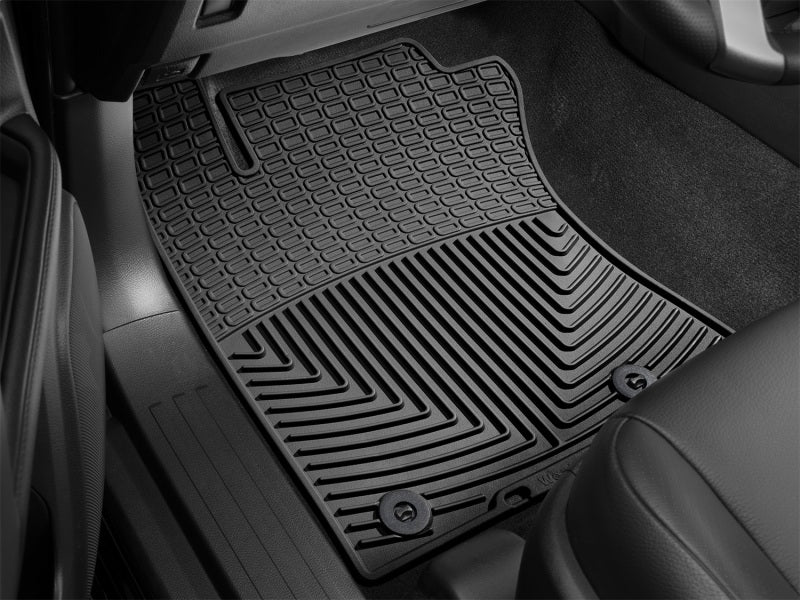 WeatherTech 13+ Toyota 4Runner Front Rubber Mats - Black WeatherTech