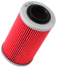 Load image into Gallery viewer, K&amp;N Can/AM Spyder RT 998/ Buell 1125R -2.2219in OD x 0.969in ID x 3.813in H Oil Filter K&amp;N Engineering