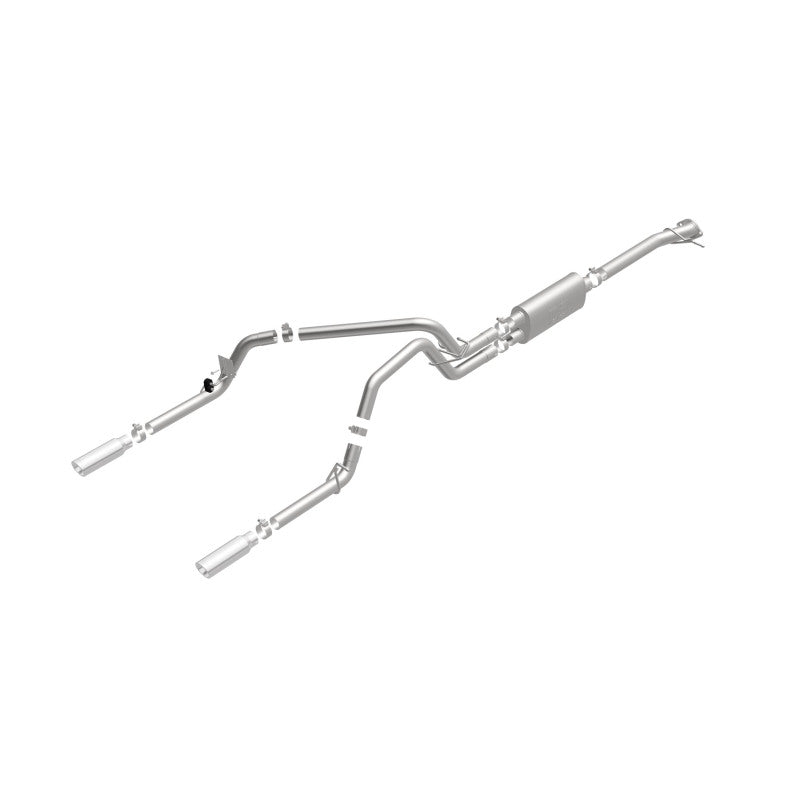 MagnaFlow Stainless Cat-Back Exhaust 2015 Chevy Colorado/GMC Canyon Dual Split Rear Exit 3.5in Magnaflow