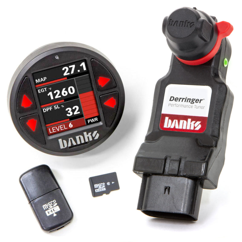 Banks Power 17-19 GM 2500 6.6L L5P Derringer Tuner (Gen 2) w/ 1.8in iDash DataMonster Banks Power