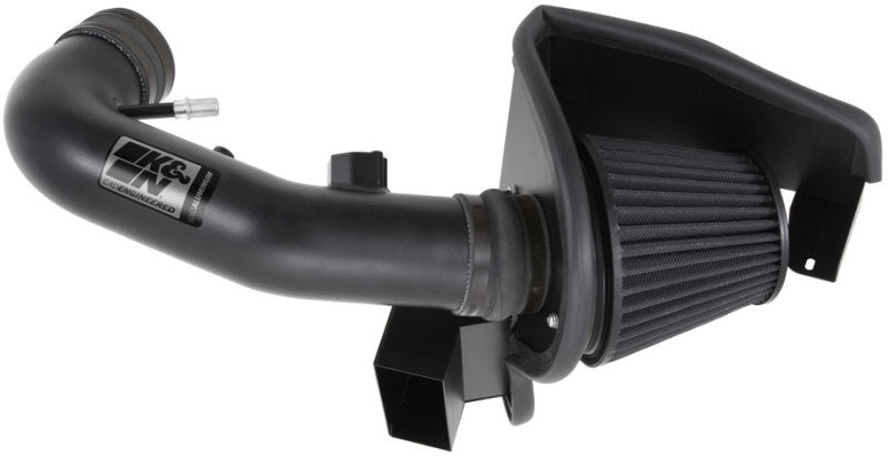 K&N 11-14 Ford Mustang GT 5.0L V8 Black Performance Intake Kit K&N Engineering