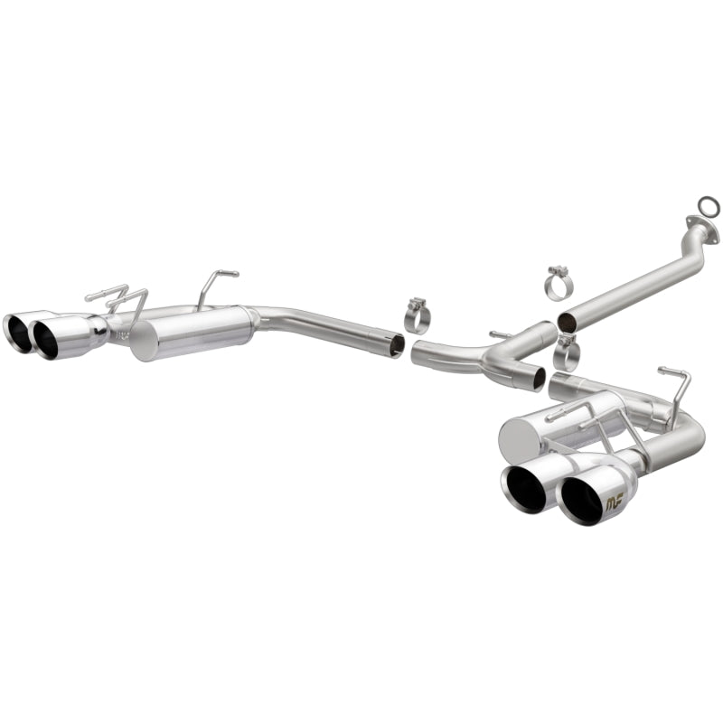 MagnaFlow 18-19 Toyota Camry XSE 2.5L (FWD) Street Series Cat-Back Exhaust w/4in Polished Quad Tips Magnaflow