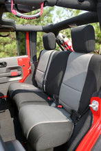 Load image into Gallery viewer, Rugged Ridge Seat Cover Kit Black/Gray 11-18 Jeep Wrangler JK 4dr Rugged Ridge