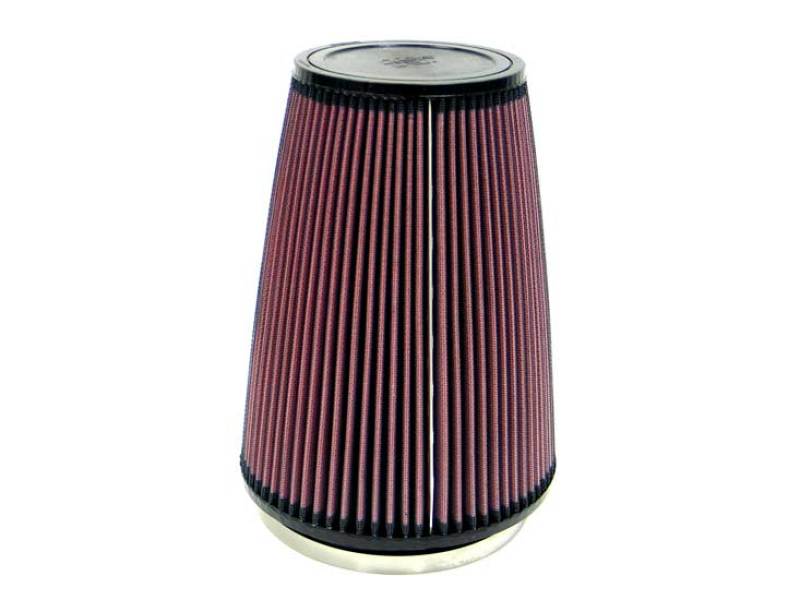 K&N Filter Universal Rubber Filter 6 inch Flange 7.5 inch Base 5 inch Top 10 inch Height K&N Engineering