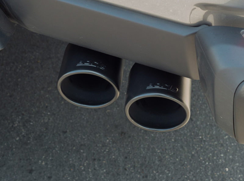 Borla 2020 Jeep Gladiator JT 3.6L V6 AT/MT AWD 2.75-2in ATAK Catback Ceramic Blk Tailpipe & Tips Borla