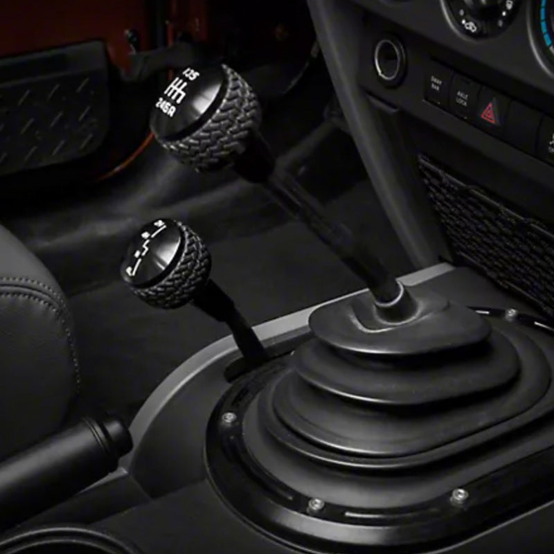 DV8 Offroad 2011-2018 Jeep JK 6-Speed Shift Knob Black DV8 Offroad