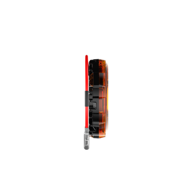 KC HiLiTES Cyclone V2 2.2in. LED Accessory Light 5w Flood Beam (Single) - Amber Lens KC HiLiTES