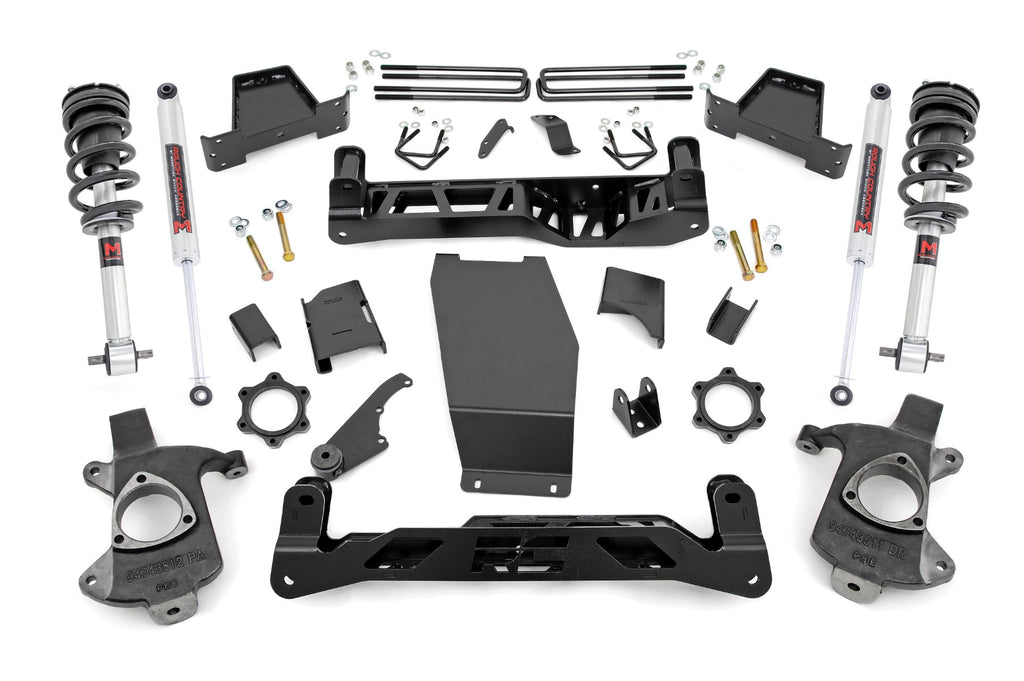 6 Inch Lift Kit | Cast Steel | M1 Struts/M1 | Chevy/GMC 1500 (14-18) Rough Country