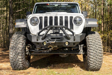 Load image into Gallery viewer, Rugged Ridge HD Bumper Stubby Front 07-18 Jeep Wrangler JK 18-20 Jeep Wrangler JL 2020 JT Rugged Ridge