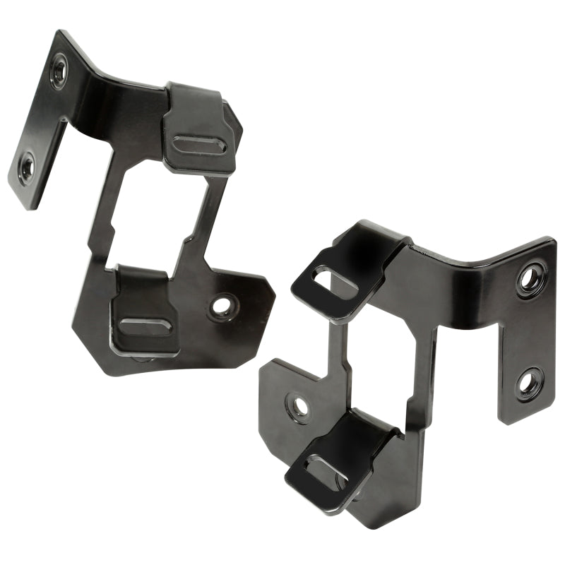 Rugged Ridge 07-18 Jeep Wrangler JK Semi-Gloss Black A Pillar Light Mount Rugged Ridge