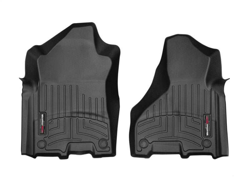WeatherTech 2019+ RAM 2500/3500 Crew Cab/Mega Cab Front FloorLiner - Black WeatherTech