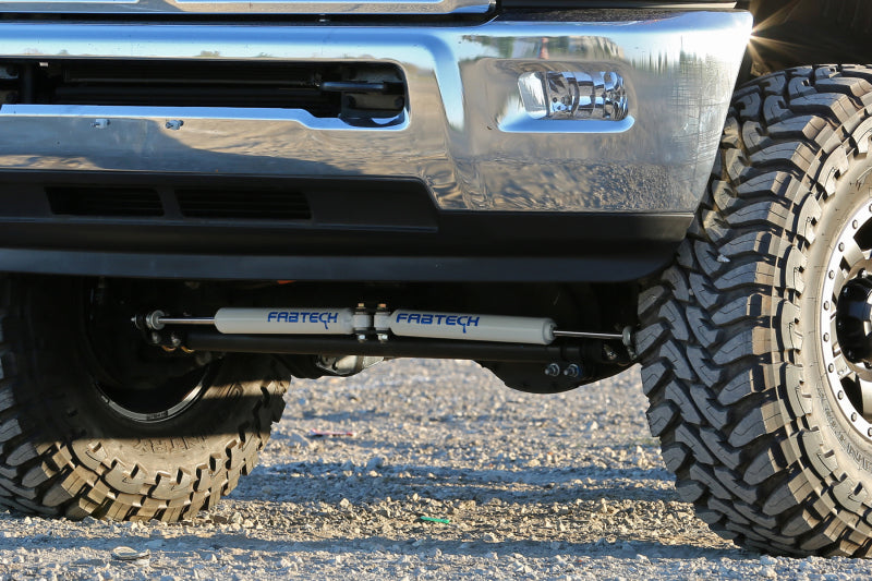 Fabtech 14-18 Ram 2500/3500 4WD Dual Steering Stabilizer System w/Perf. Shocks Fabtech