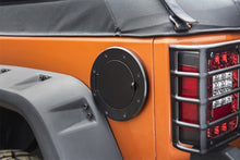 Load image into Gallery viewer, Rugged Ridge Non-Locking Gas Cap Door Black 07-18 Jeep Wrangler Rugged Ridge